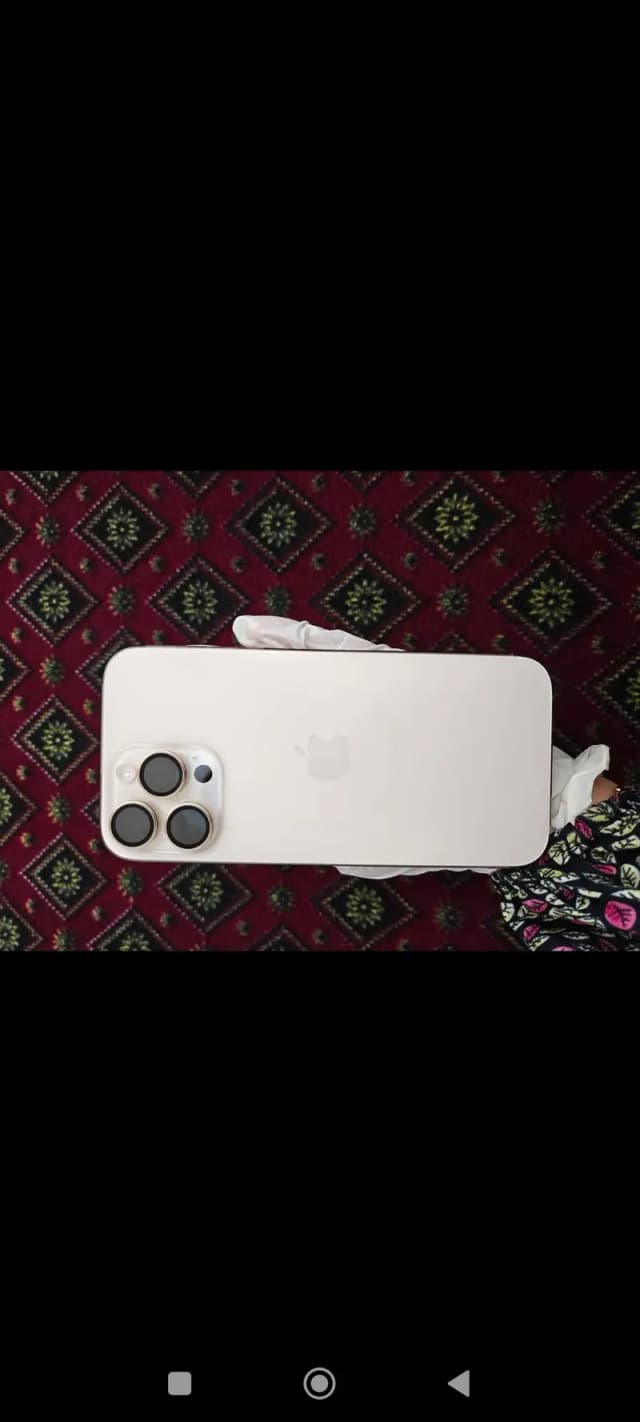 Apple iPhone 16 Pro Max 256gb JV with box