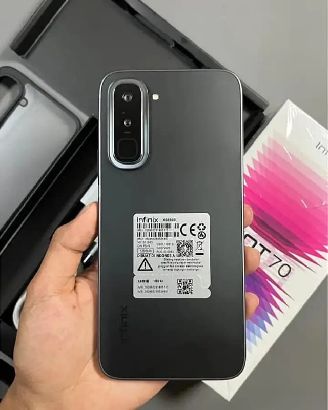 Infinix Hot 70 Complete Box Urgent Sale Connect What s App Number