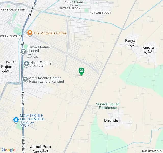 OUTSTANDING LOCATION OF PLOT IN G6 BLOCK