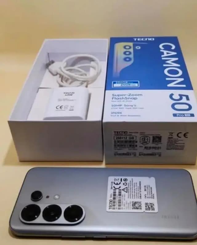 Tecno camon 50 Pro 16GB 256 GB