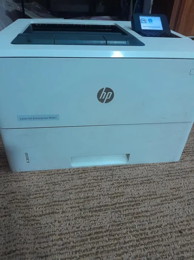 Sale Hp M507 Laserjet usb & Network printer