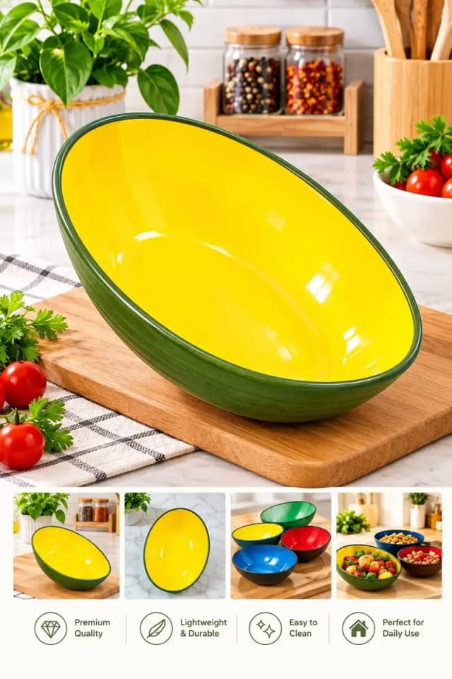 Food Storage Bowls in 4 color