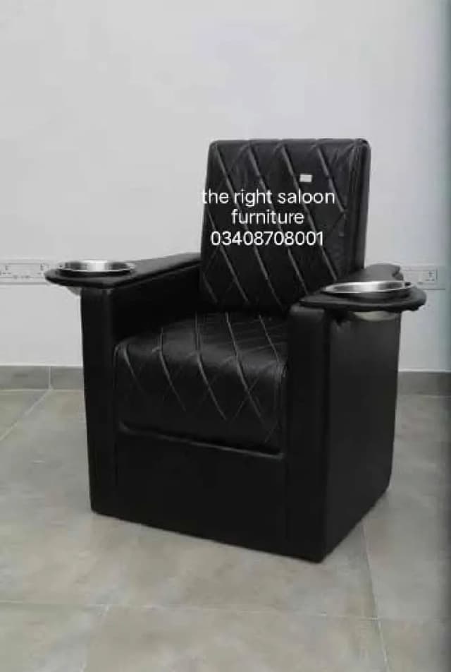 saloon chairs pedicure shampoo units facial beds