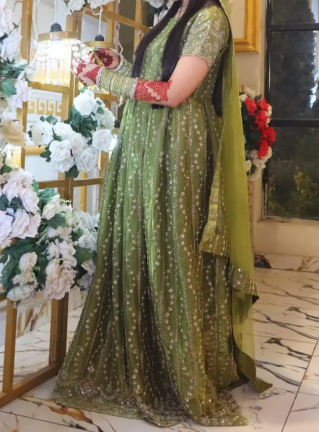 Bridal Maxi for Mehndi