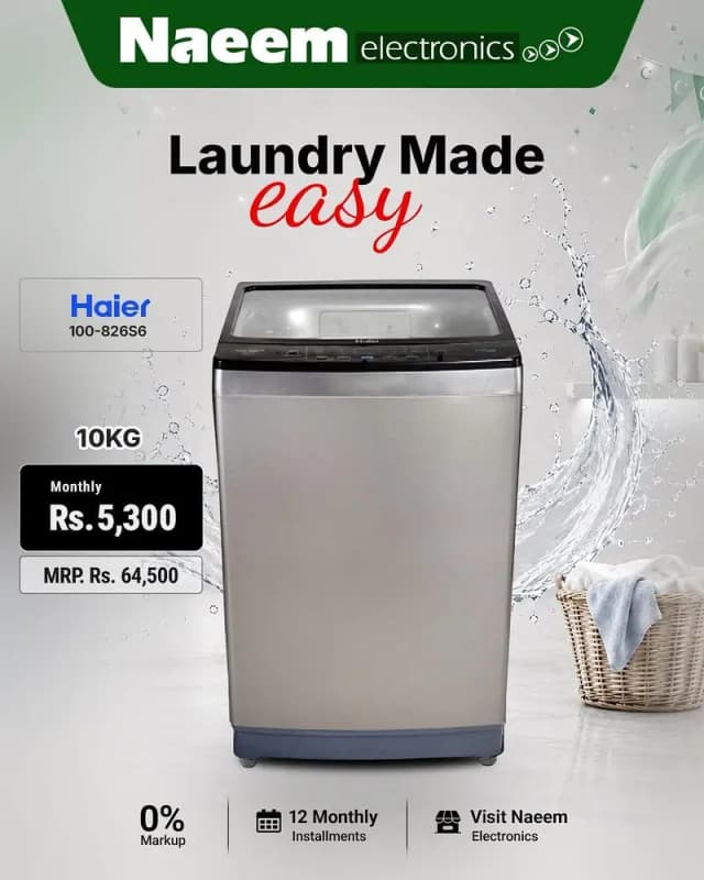 sale the Haier machine