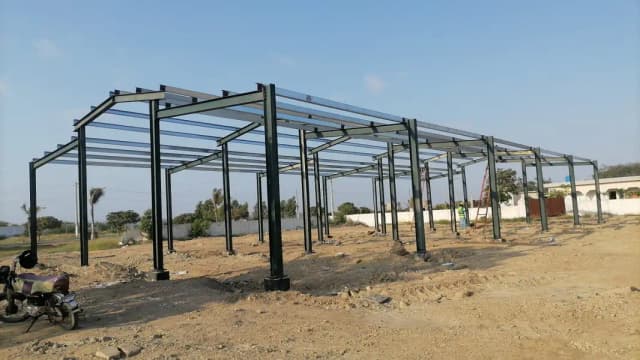Sheds, dairy sheds, industrial steel structure, industrial sheds,