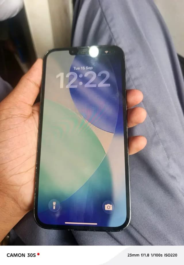 Apple iPhone 13 Pro Max 128 gb jv 10 by 10