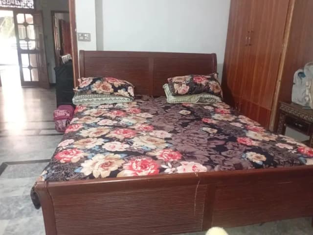 Solid Wood Bed Frame in Excellent Condition