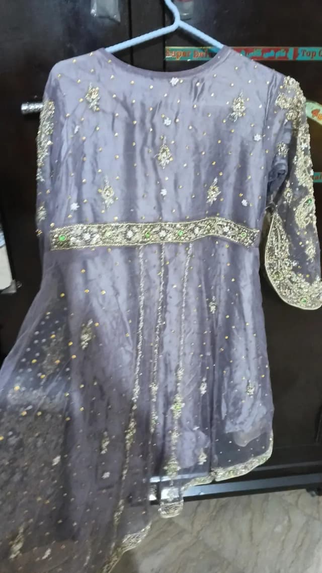Tail frock Waleema dress