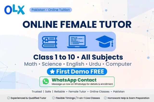 online female teacher 1 to 10