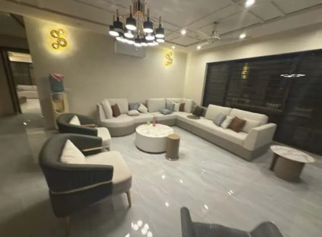 Sofa Set 7 Seater Corner with 2 Room Chairs