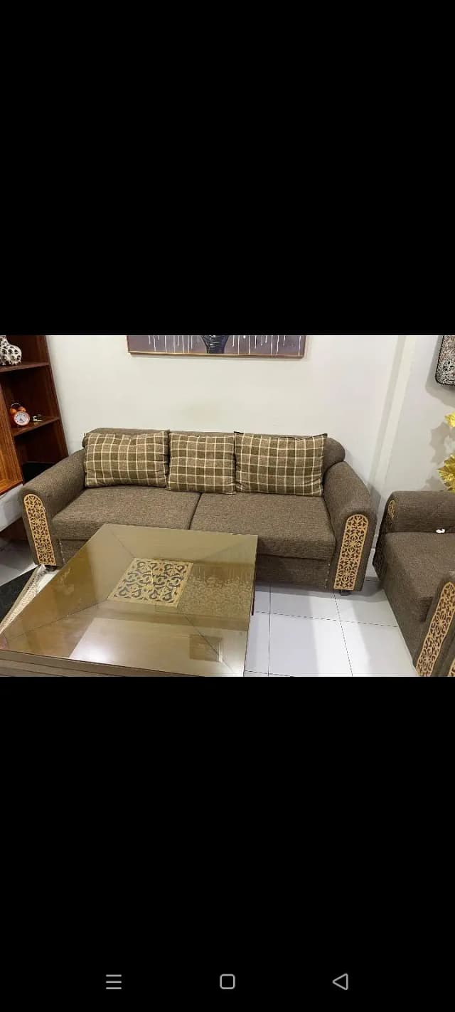 SOFA'S WITH TABLE