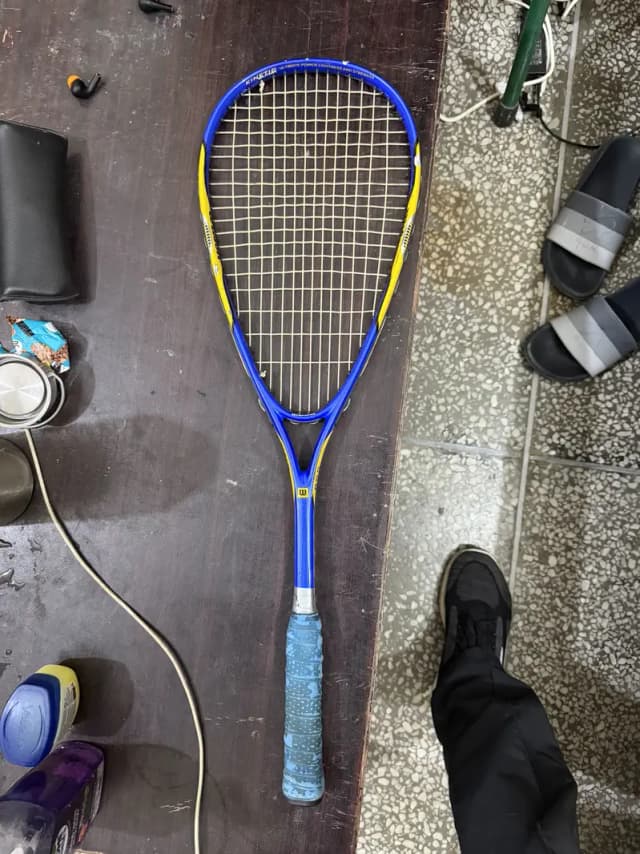 black knight quicksilver echo squash racket