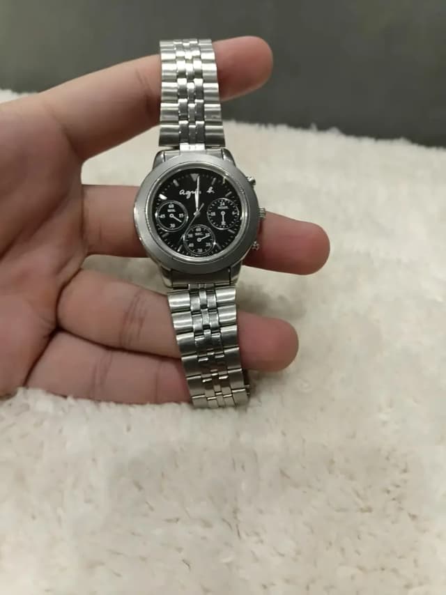 Selling my agnès b. Chronograph watch