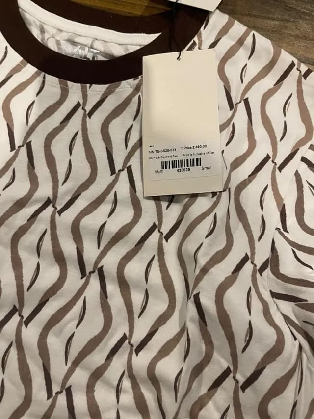 Small size t-shirt