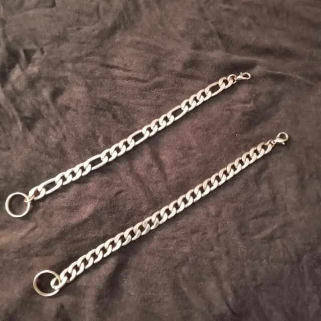 Metal bracelet for men (pair)