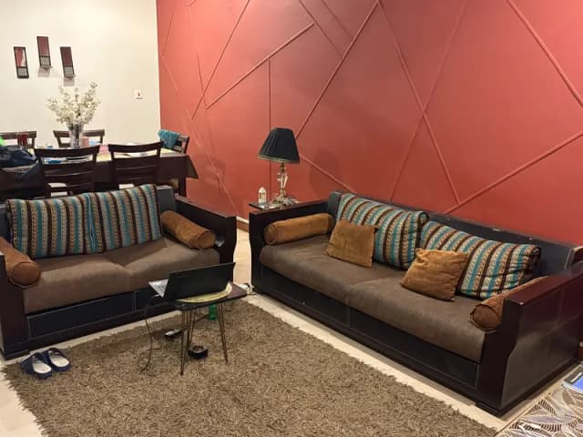 Used 7-Seater Imported Sofa Set for Sale