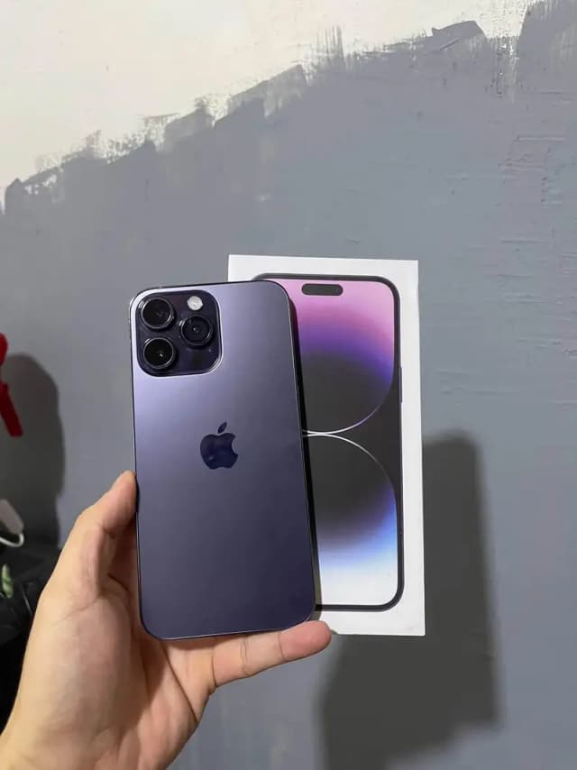 Apple iPhone 14 Pro Max full box urgent sale connect OLX