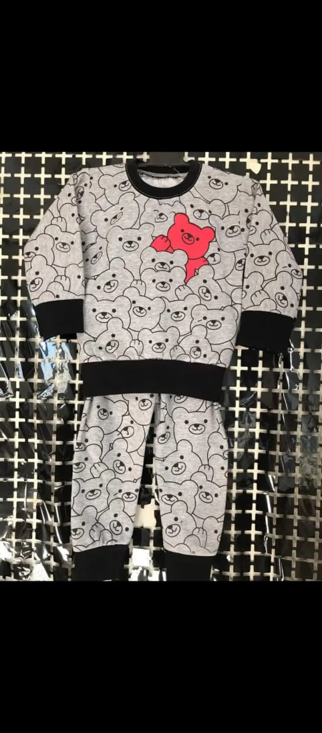 kids winter fleece tracksuit