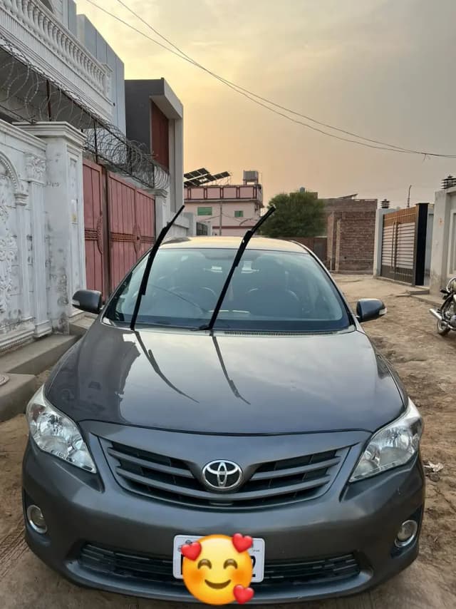 Toyota Corolla XLI 2013. Home used Car. convert in to Gli
