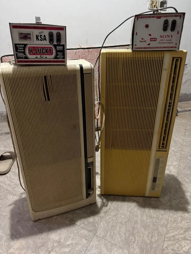 2 Window ACs for Sale – Good Condition