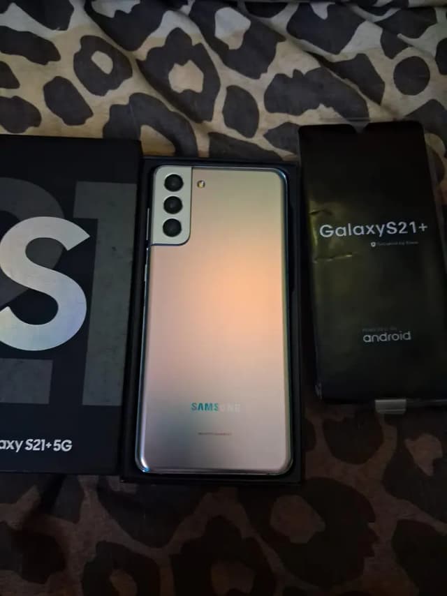 Samsung Mobile S21 Plus non pta 8/256 with box