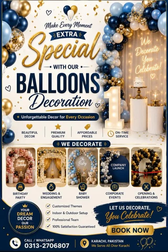 balloons decoration