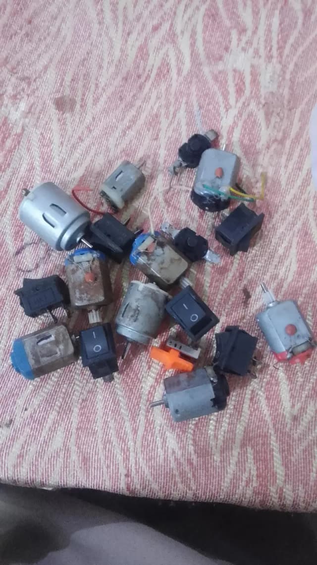 DC motor Lot 8pcs Switch toy Diy School project Karachi
