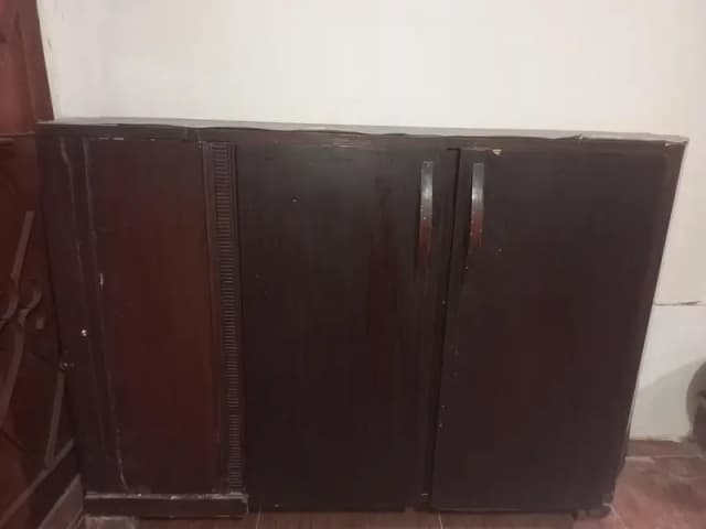 :wooden 2 door  ​Ttle: Wooden 2 Door Storage Cabinet / Wardrobewooden