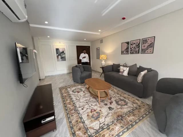 Fully Furnished 1 Bed Apartment For Rent With Terrace Open View Facing Main Boulevard