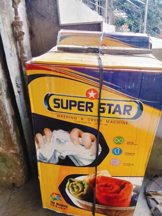 super star washing machine 10 kg