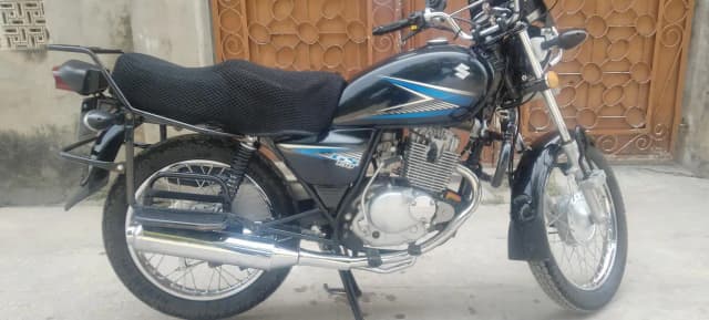 suzuki gs 150 islambad nmber wid extra accessories