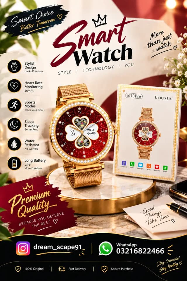 Stylish Digital Watch for  Women
