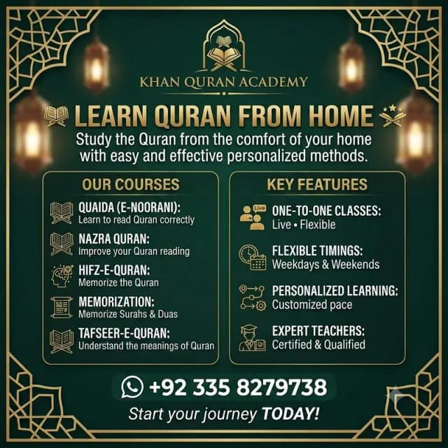 Quran teacher available