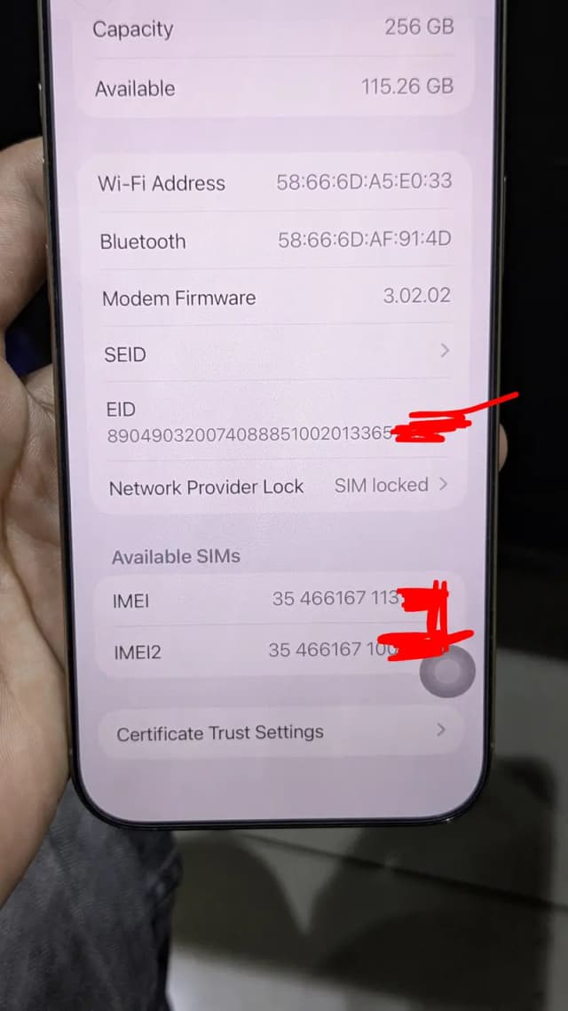 Apple iPhone 16 Pro Max 256 Gb