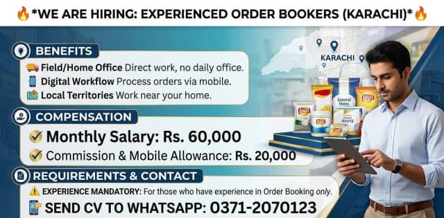 Order Bookers !!!!
