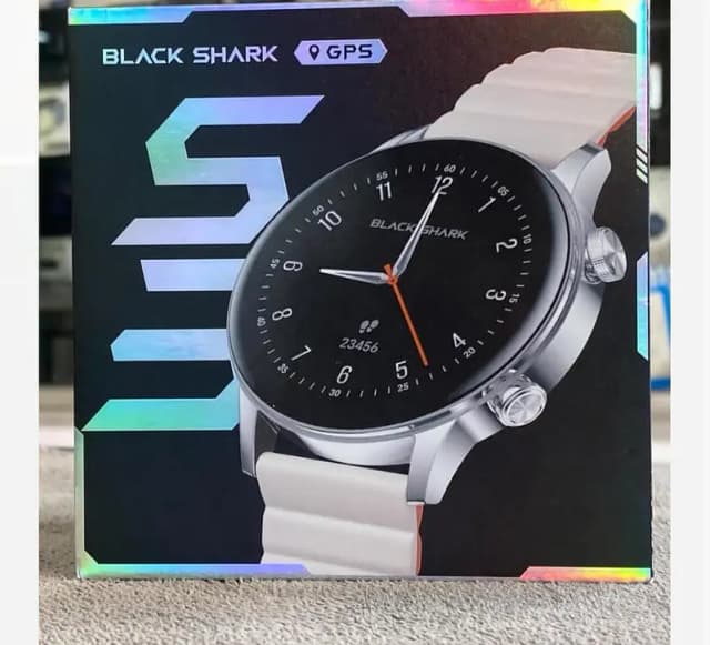Black Shark S3 smartwatch just box opened