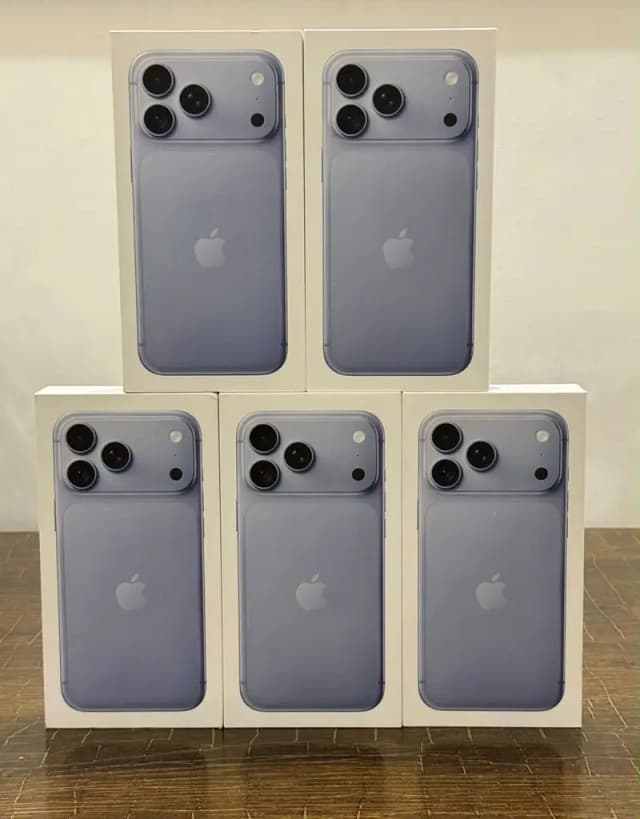Apple iPhone 18 Pro Max 256GB 512GB Glacier Box pack Non Active