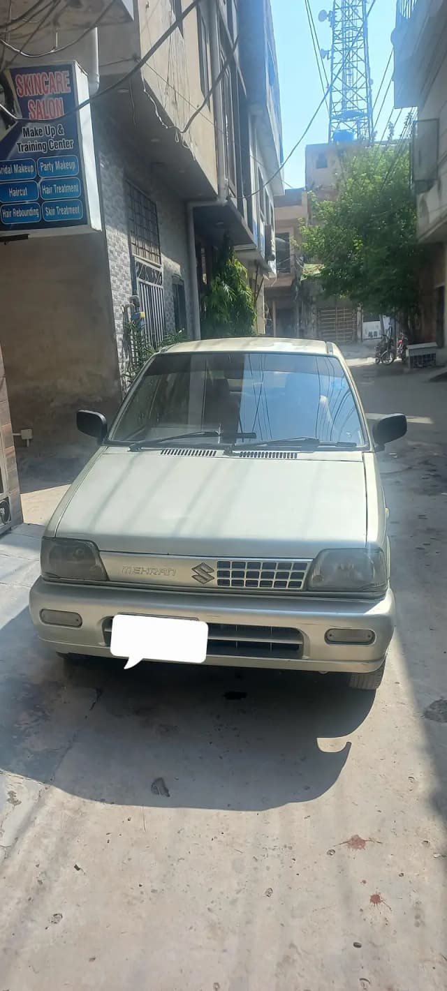 Suzuki Mehran lpg installed working book file original