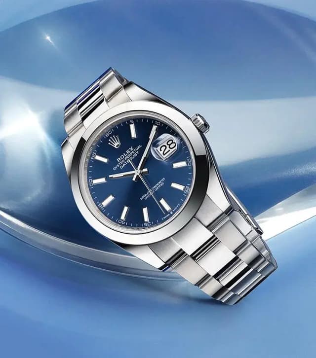 Rolex datejust wrist luxary watch