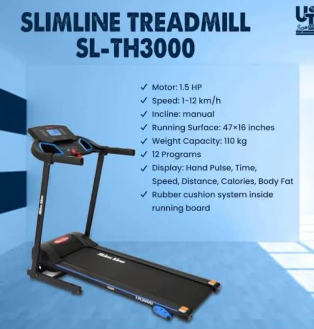 SLIMLINE TREADMILL TH3000