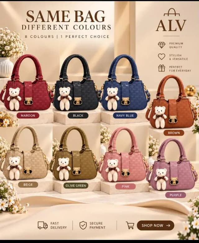 Stylish Ladies Hand Bag – New & Beautiful