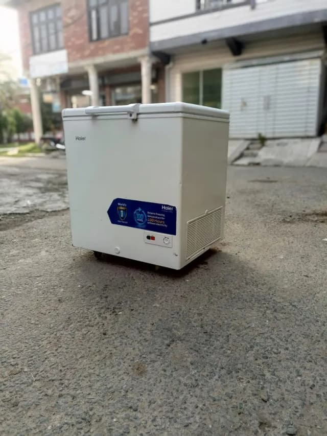 Haier Deep freezer singel door Genuine Fully okay fast cooling