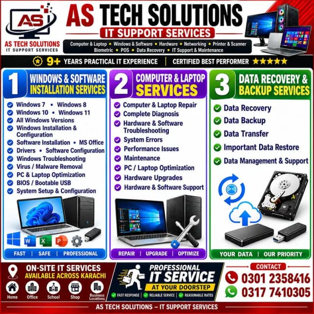 computer laptops repair hardware software Installation & Networking