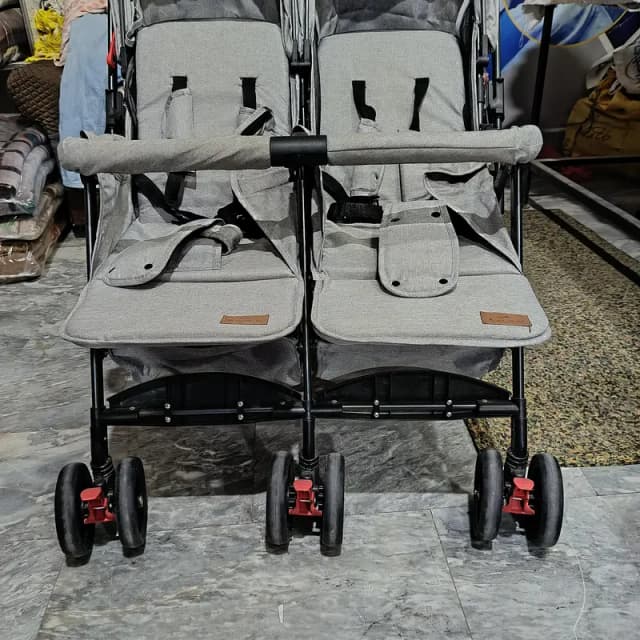 brand new twins stroller for sale.
