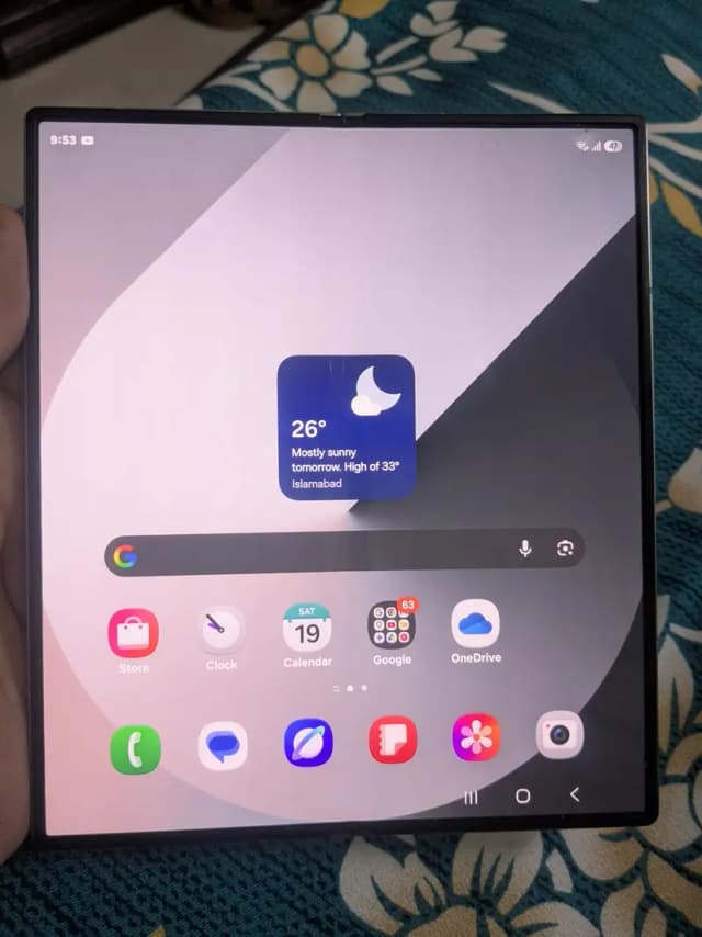 Samsung Mobile Z Fold 6 physical dual sim