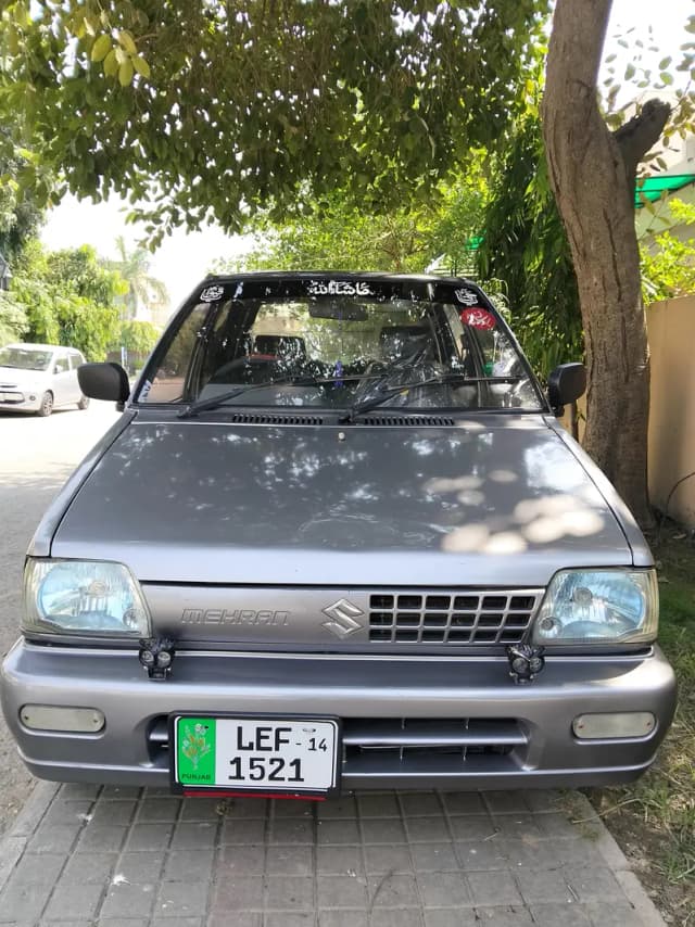 Suzuki Mehran VXR 2014 total genuine condition