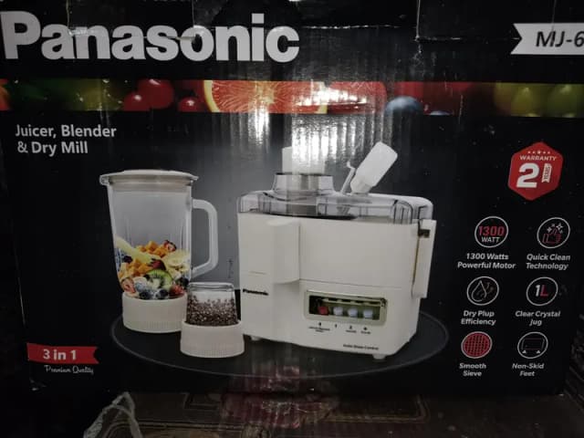 Panasonic Juicer Blender & Dry Mill (3 in 1) - Excellent Condition