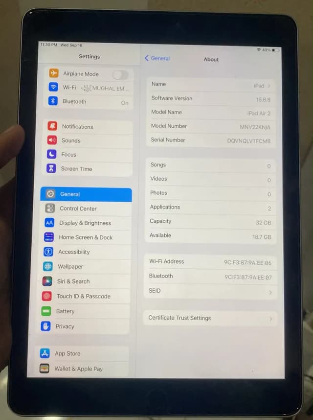 Ipad Air2 Pubg Lovers Wifi 32GB