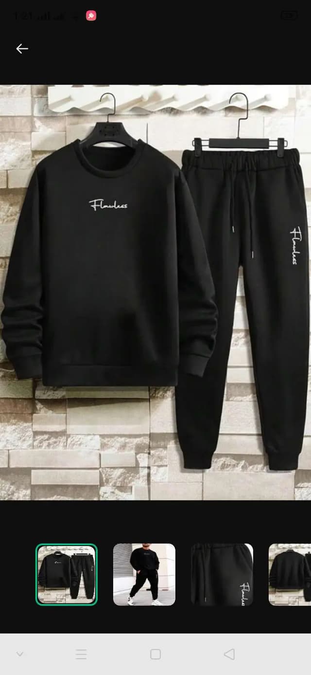 Men and women trackt suits